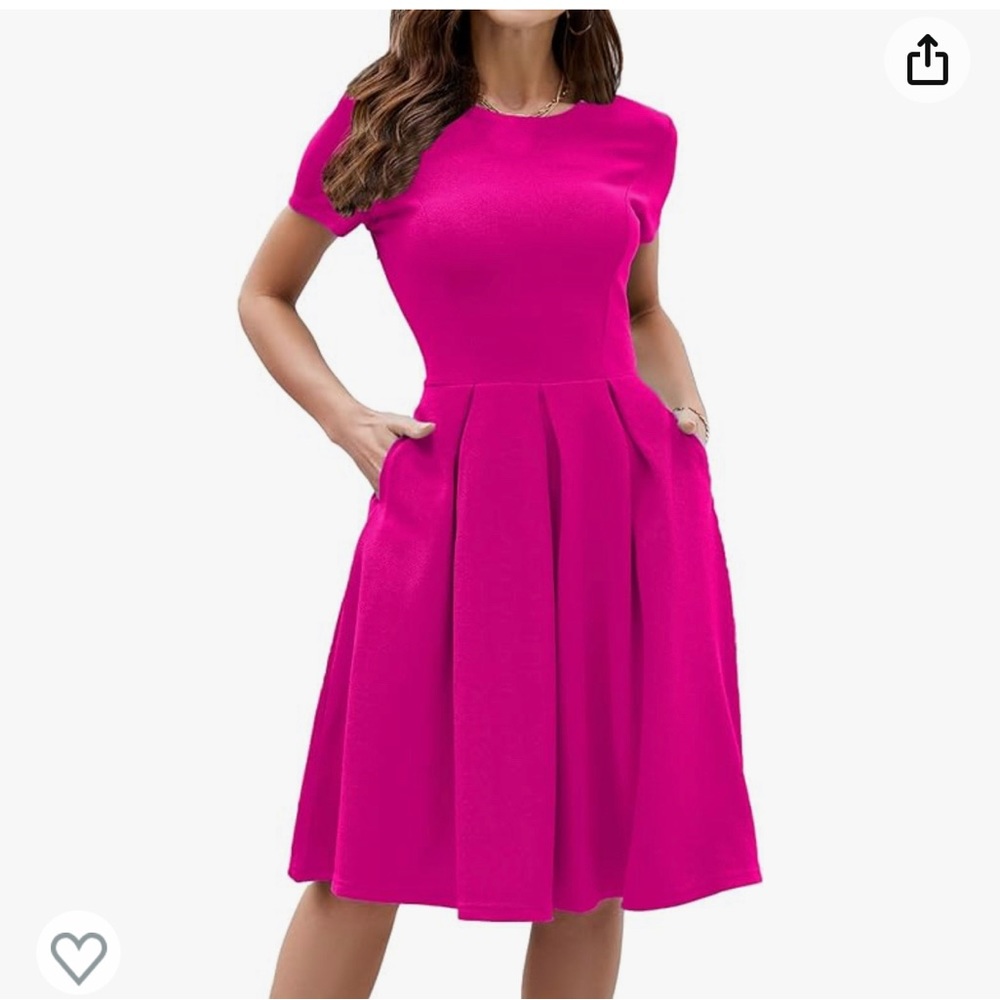 Barbie pink dress, size medium
